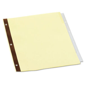 Universal Insertable Tab Indexes, 5-Tab, 11 x 8.5, Buff, 24 Sets