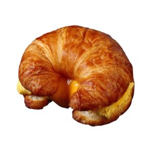 egg and cheese croissant