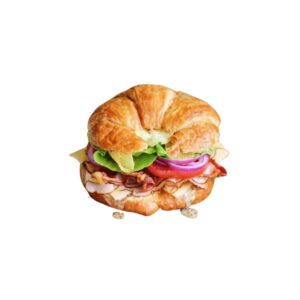 turkey and cheese croissant