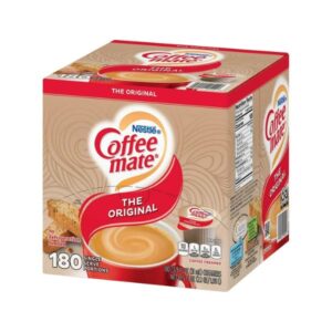nestle coffee creamer singles, original 180 ct.