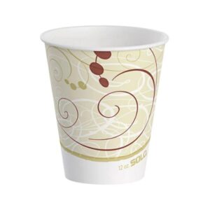 solo paper cups, 12 oz, pack of 50